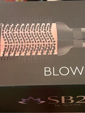 Sutra SB2 Blowout Brush 3” Interchangeable Hair Dryer Brush Pink Black